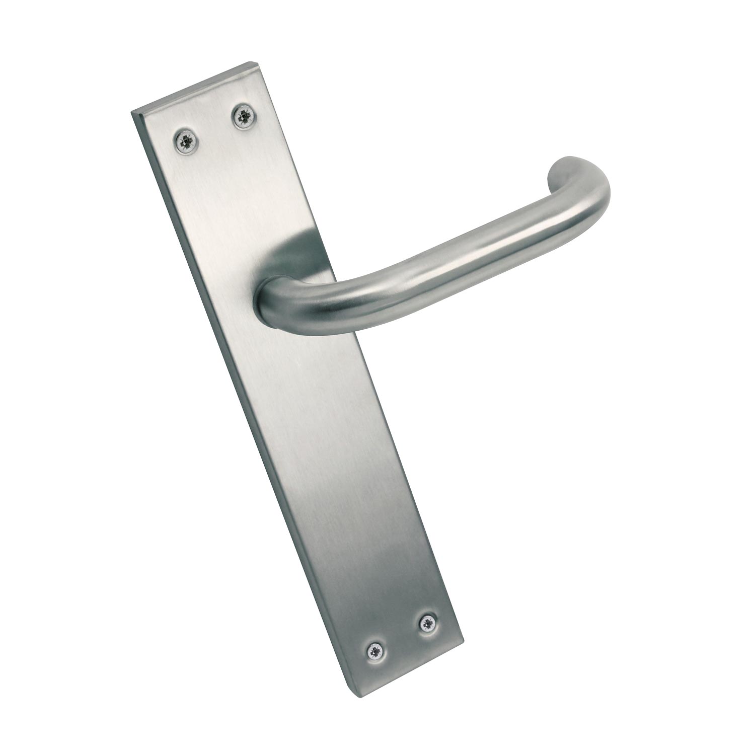 JUEGO MANIVELA PLACA  6024-HELIO ACERO INOXIDABLE