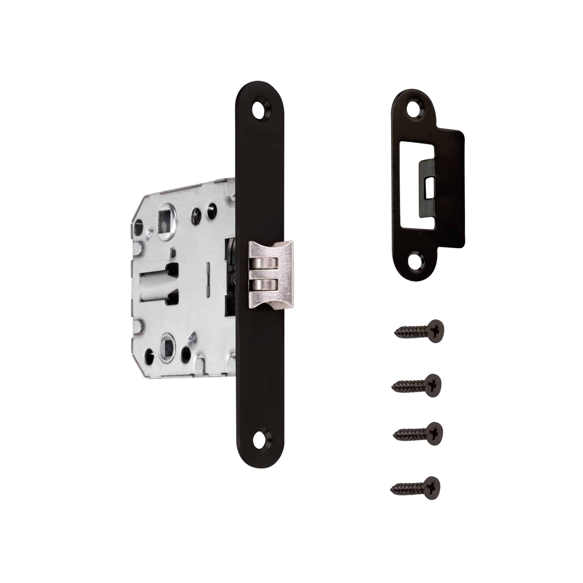 PICAPORTE ROLDANA UNIFICADO NEGRO 47MM