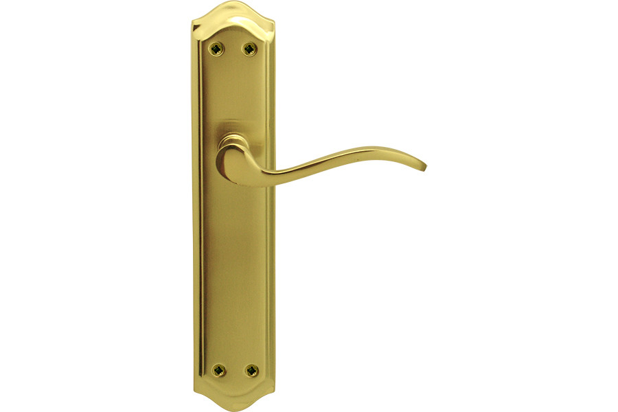 JGO. MANIVELA PLACA EQ-203 LATON PULIDO