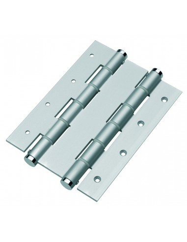 BISAGRA DOBLE ACCION ALUMINIO INOX F6