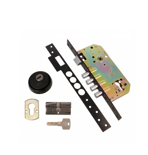 CERRADURA SEGURIDAD NEGRA