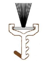 POLIPELO CORREDERA NEGRO PCE 14 MM