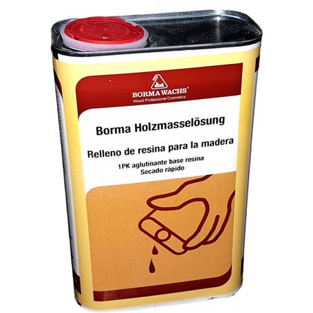 BOTE RESINA AGLUTINATE HOLZMASSE 1LITRO