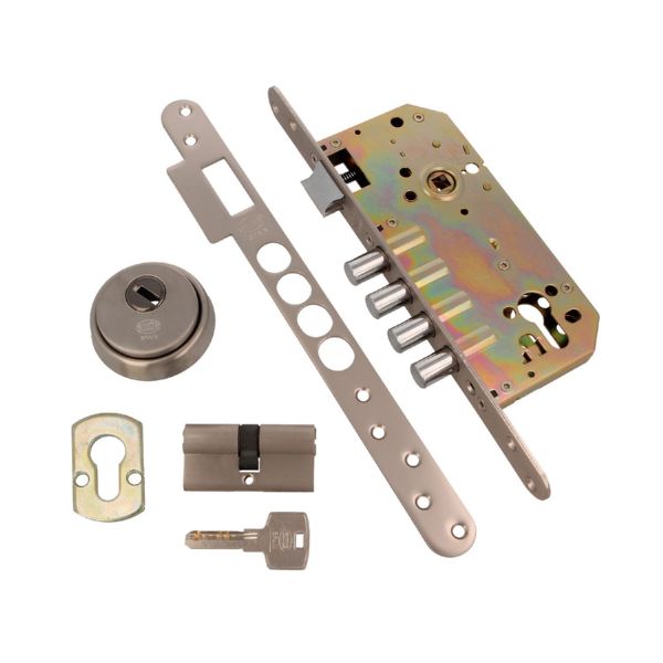 CERRADURA  SEGURIDAD CR INOX