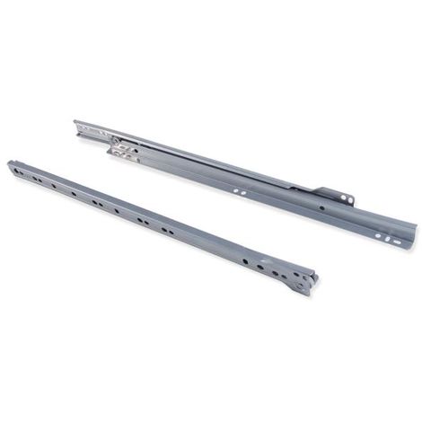 JUEGO GUIA METALICA 400MM GRIS