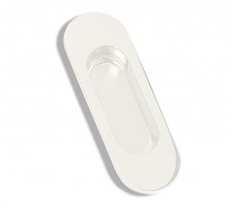 TIRADOR EMBUTIR 103X26MM BLANCO