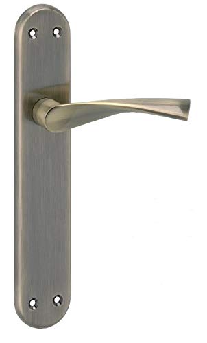 JGO.  MANIVELA PLACA SV-P150CU CUERO SATINADO