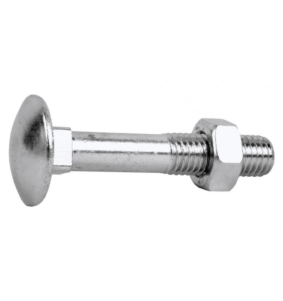 TORNILLO DIN 603 DE 10X180 ZINCADO