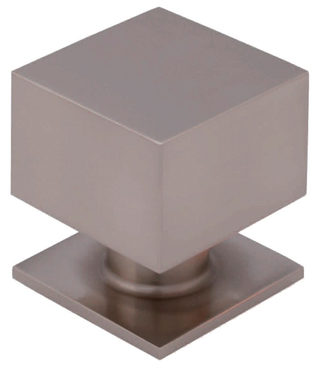 TIRADOR POMO 20MM NIQUEL SATINADO