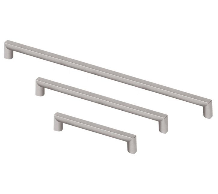 TIRADOR ASA 192MM NIQUEL CEPILLADO