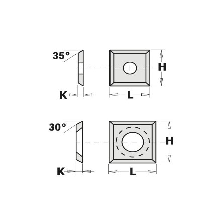 CUCHILLA 790.140.00 DE 14X14X2