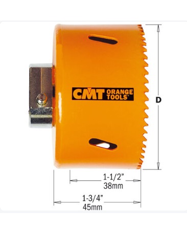 BROCA CORONA BIMETAL 551.040