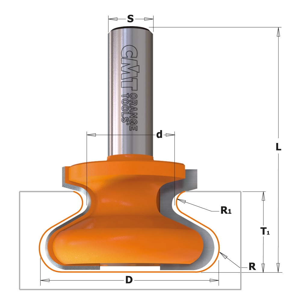 FRESA MOLDURA TIRADOR 955.102.11