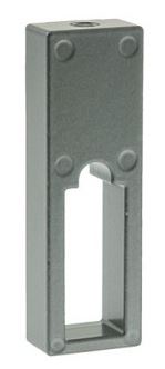 SOPORTE CENTRAL CUADRADO PLATA 4230060