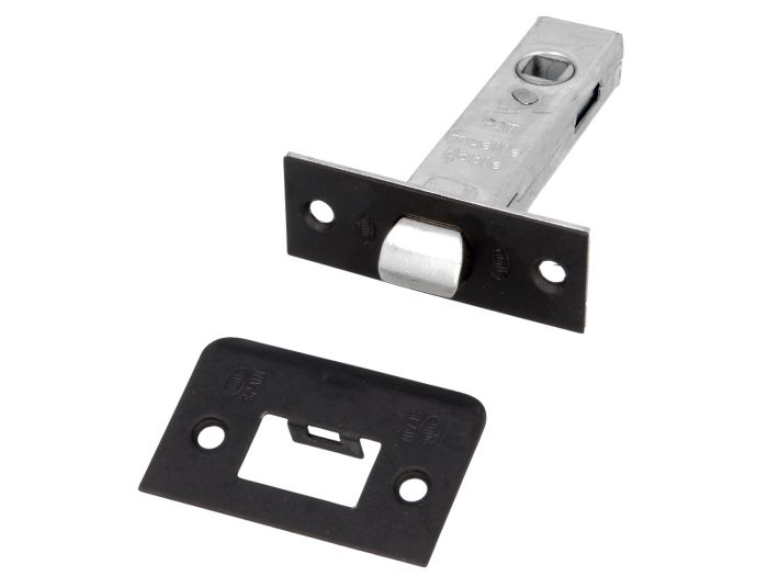 PICAPORTE REF 12/45 DOBLE MUELLE NEGRO