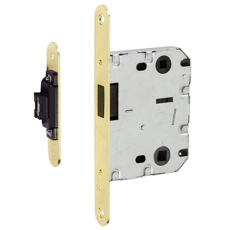 PICAPORTE IMANTADO 819 LATON SATINADO