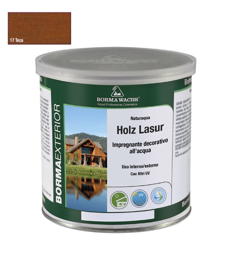 BOTE DE LASUR CASTAÑO 17 DE 5 LITRO