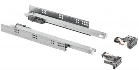 JGO. GUIA EXT TOTAL OCULTA  PUSH DE 550MM GATILLO