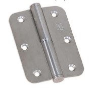 BISAGRA DE 90X65 INOX C/REDONDO IZQUIER