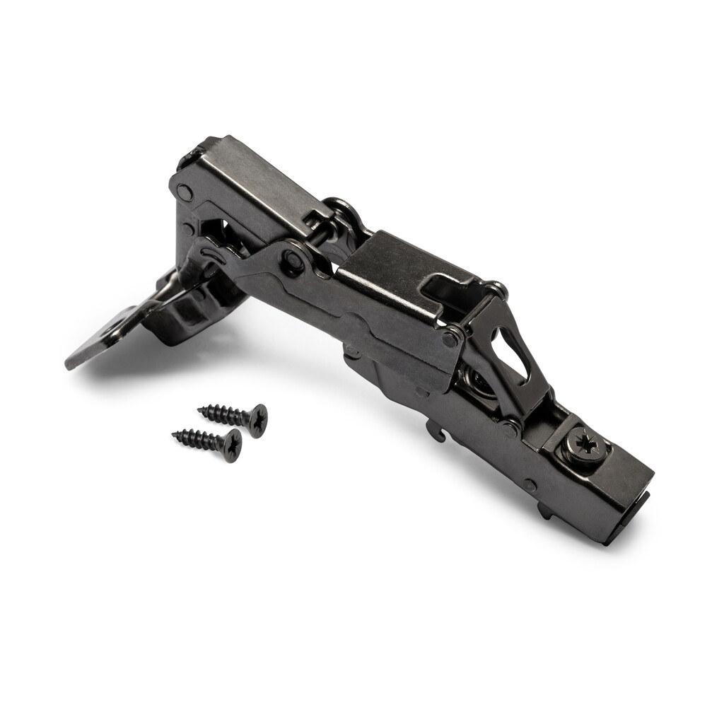 BISAGRA RECTA 165º X91 CON FRENO  TITANIO