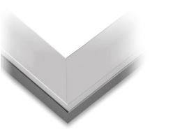 PERFIL PLASTICO VITRINA 3MTS