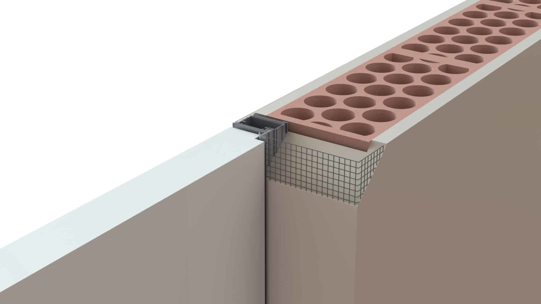 FILO MURO LINE BLANCO HOJA DE 255.5X72 SIN CABEZAL