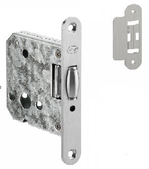 PICAPORTE RODILLO IN. 20974+CERRADERO 20974C1 INOX