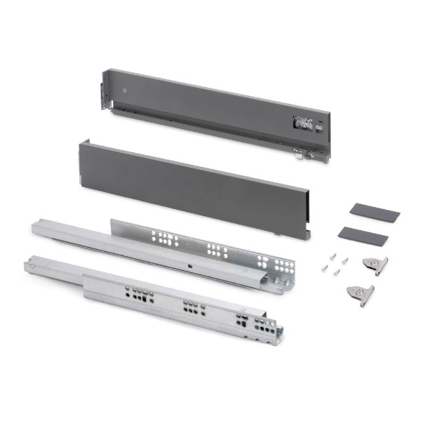 CAJON VERTEX 3-D AMORTIGUADO 93X450MM ANTRACI 40KG