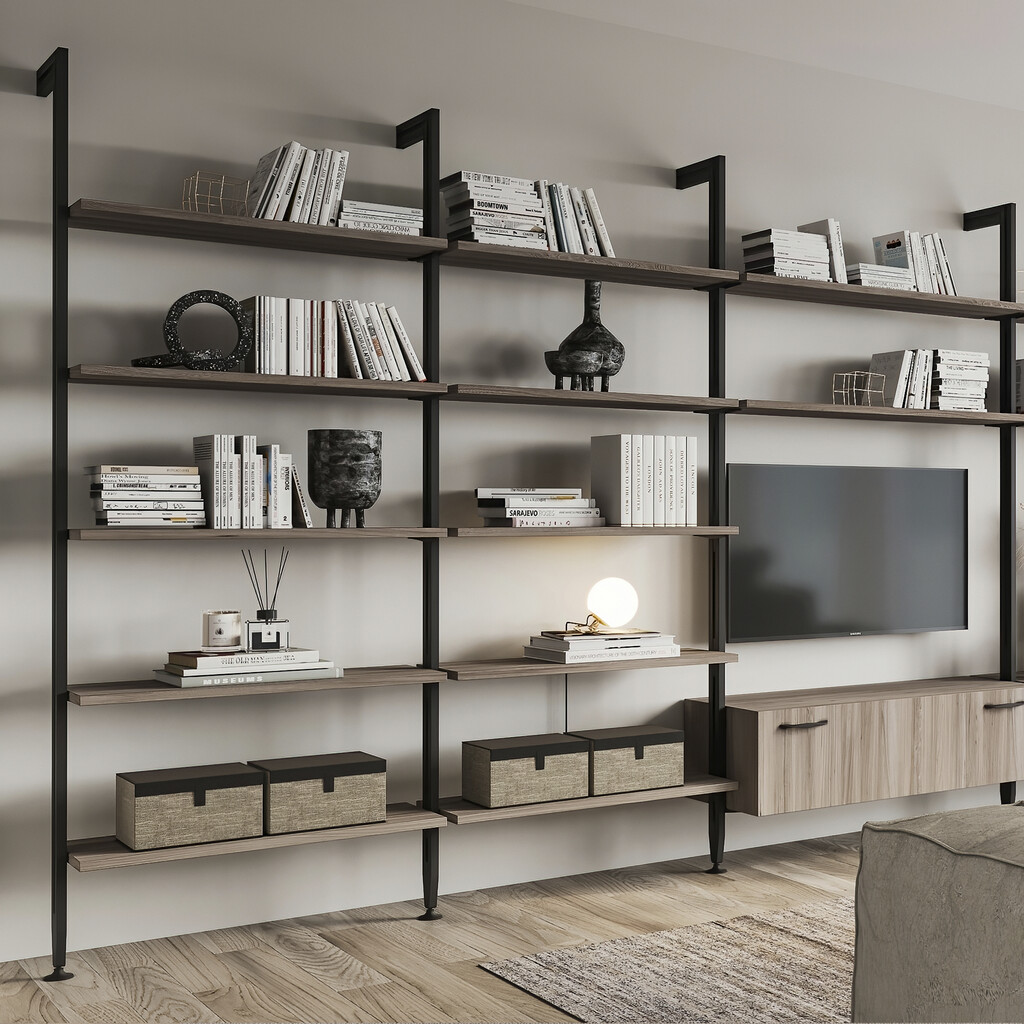 LOTE 3 ESTRUCTURAS MODULAR SUELO A TECHO NEGRO