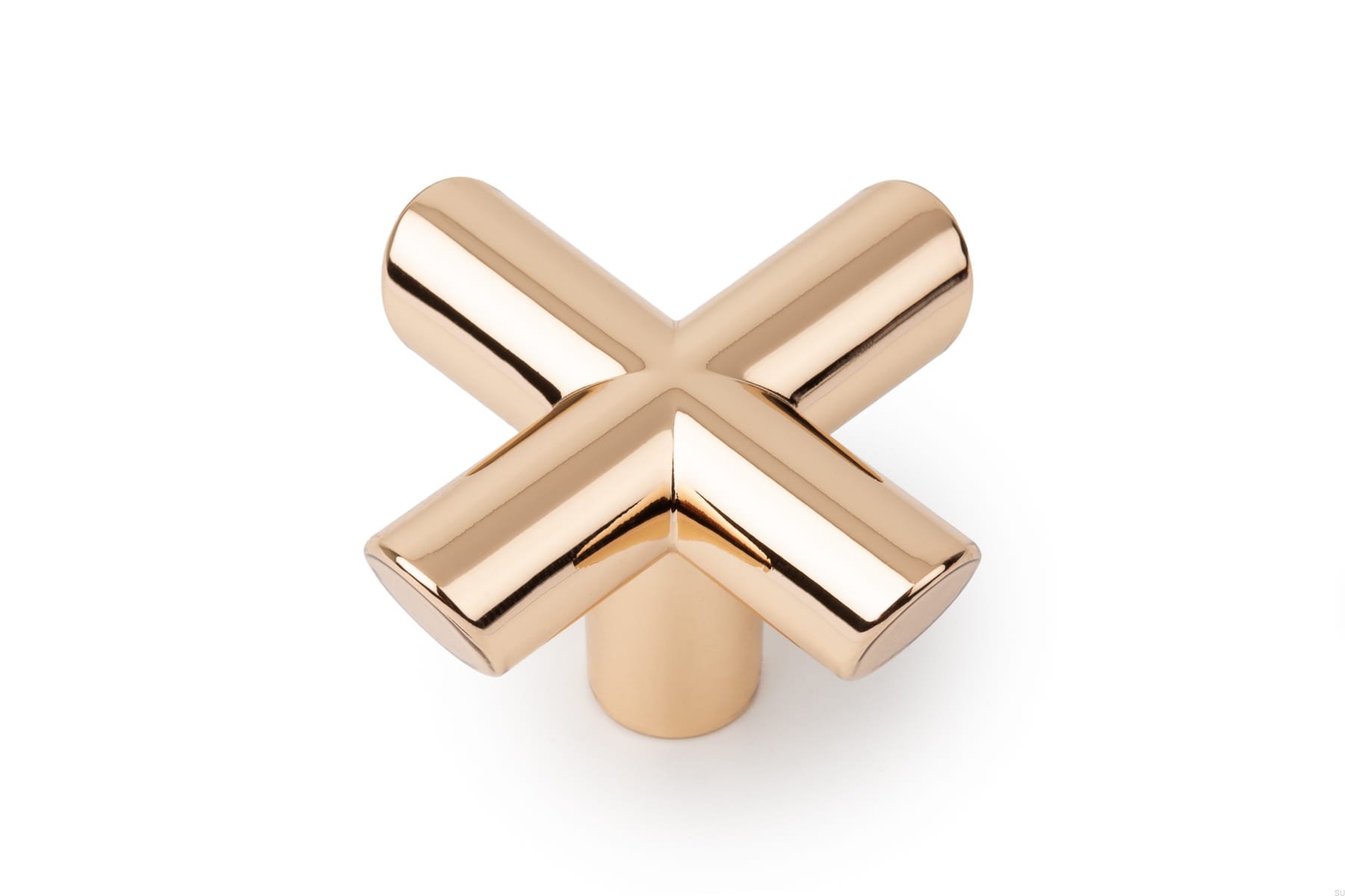 TIRAOR POMO EQUIS 0614040Z07 40MM LATON BRILLO