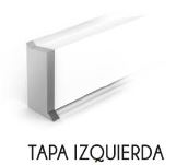 TAPA COPETE IZQUIERDA BLANCO