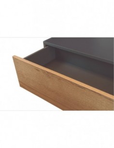 CAJON VELOX SOFT 127X500MM  ANTRACITA