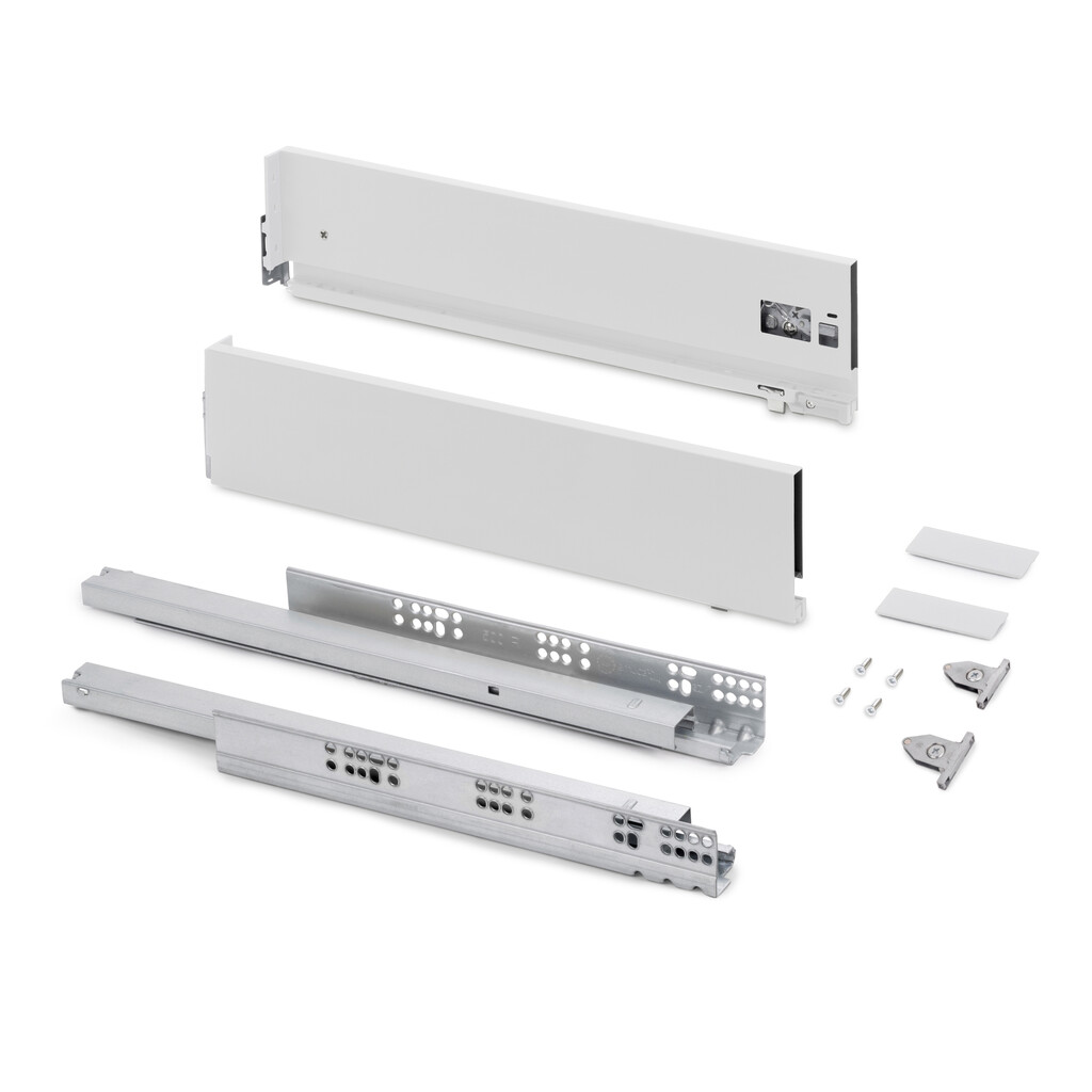 CAJON VERTEX 3-D AMORTIGUADO 131X550MM BLANCO 40KG