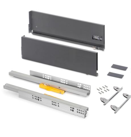 CAJON VERTEX 3-D PUSH 178X450MM ANTRACITA 40KG