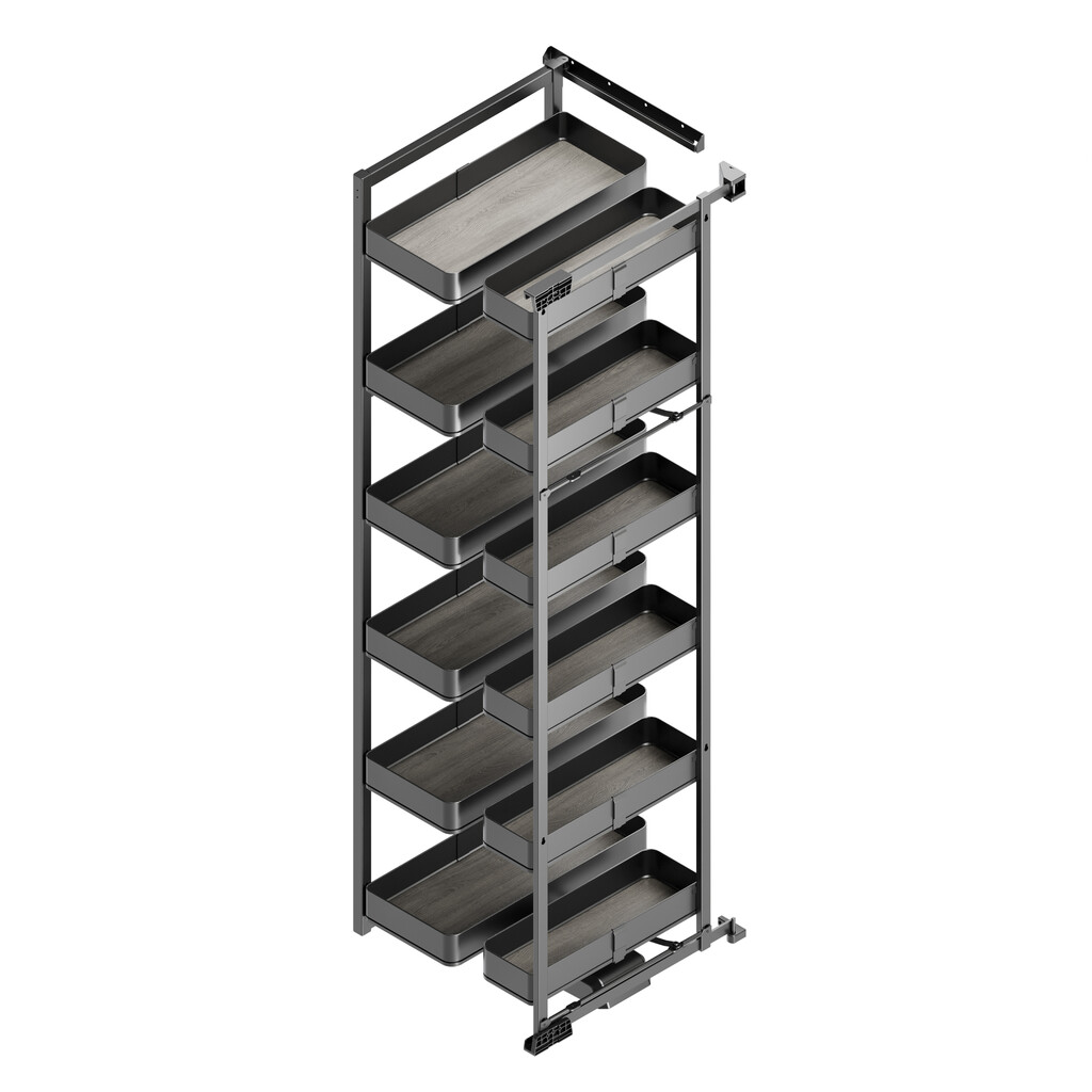 COLUMNA EXTRAIBLE M-600 H-MIN.1780 ANTRACITA