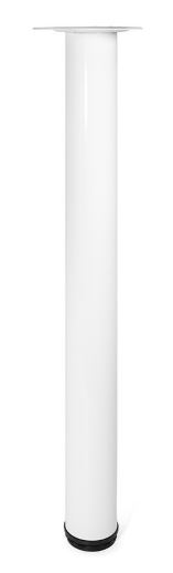 PATA MESA REDONDA 60X710MM BLANCA