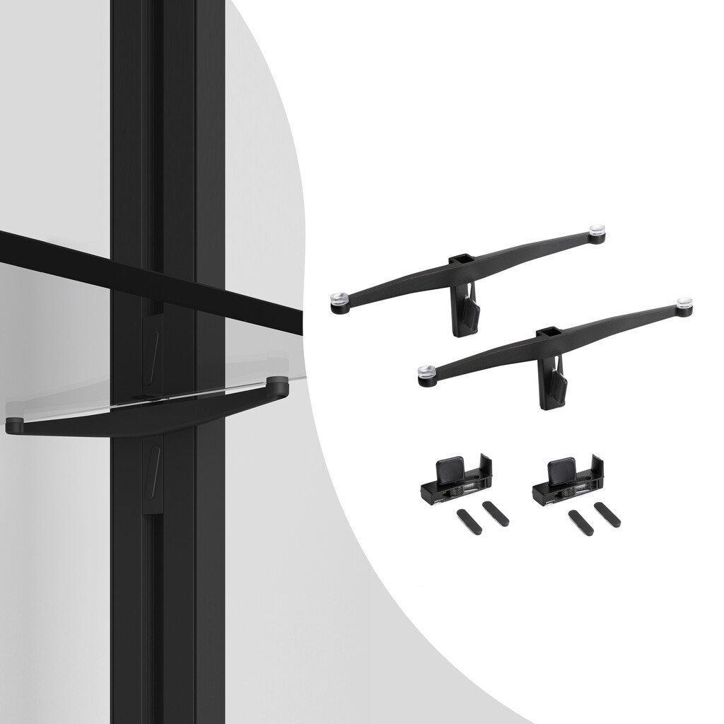 JGO.SOPORTE ESTRUCTURA ZERO CRISTAL NEGRO